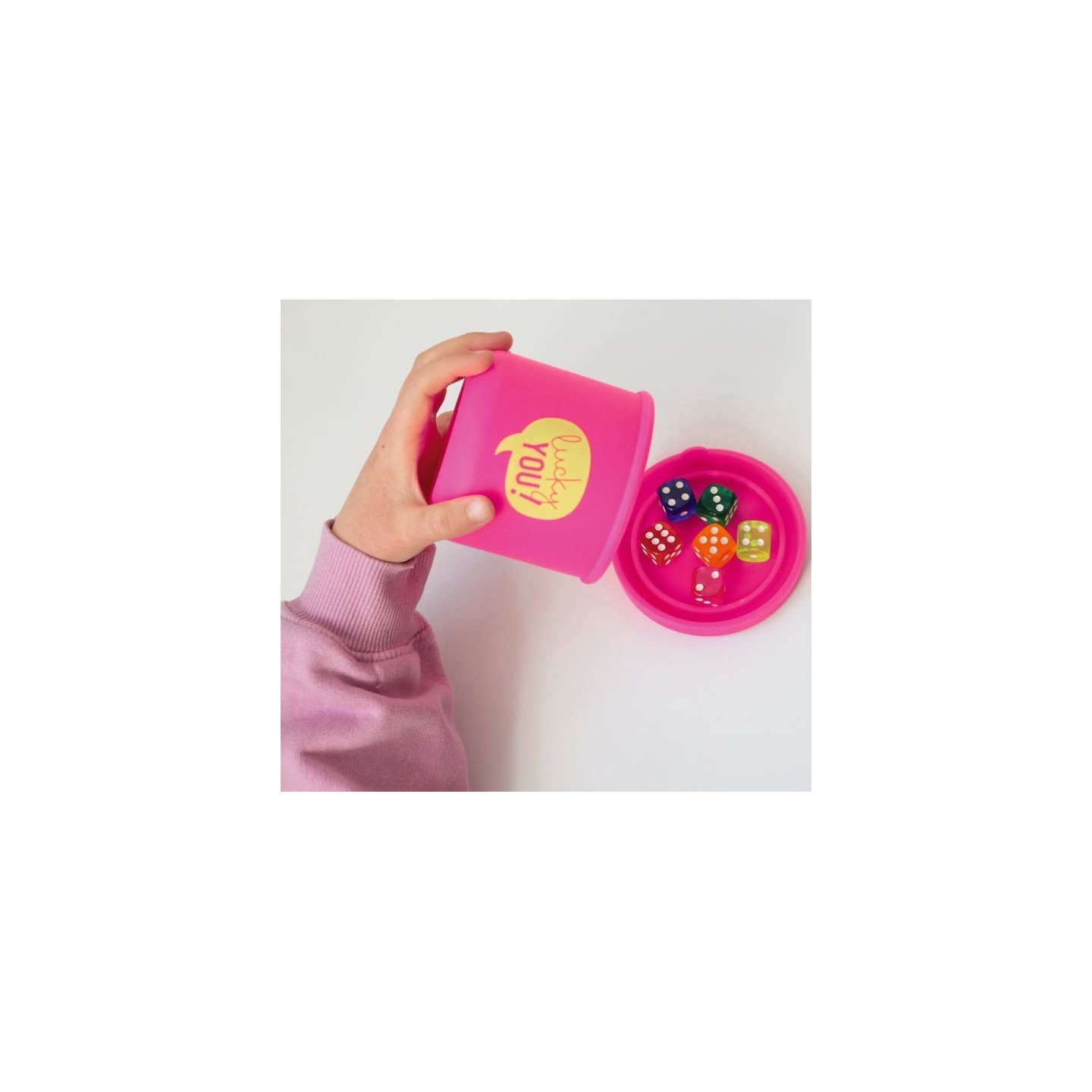Cubilete con Juego de dados