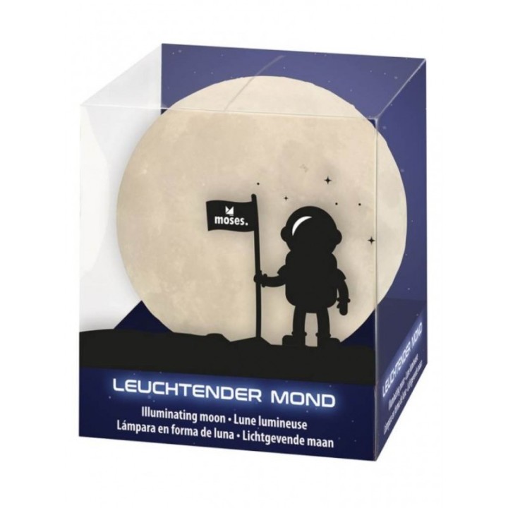 Lámpara en forma de Luna