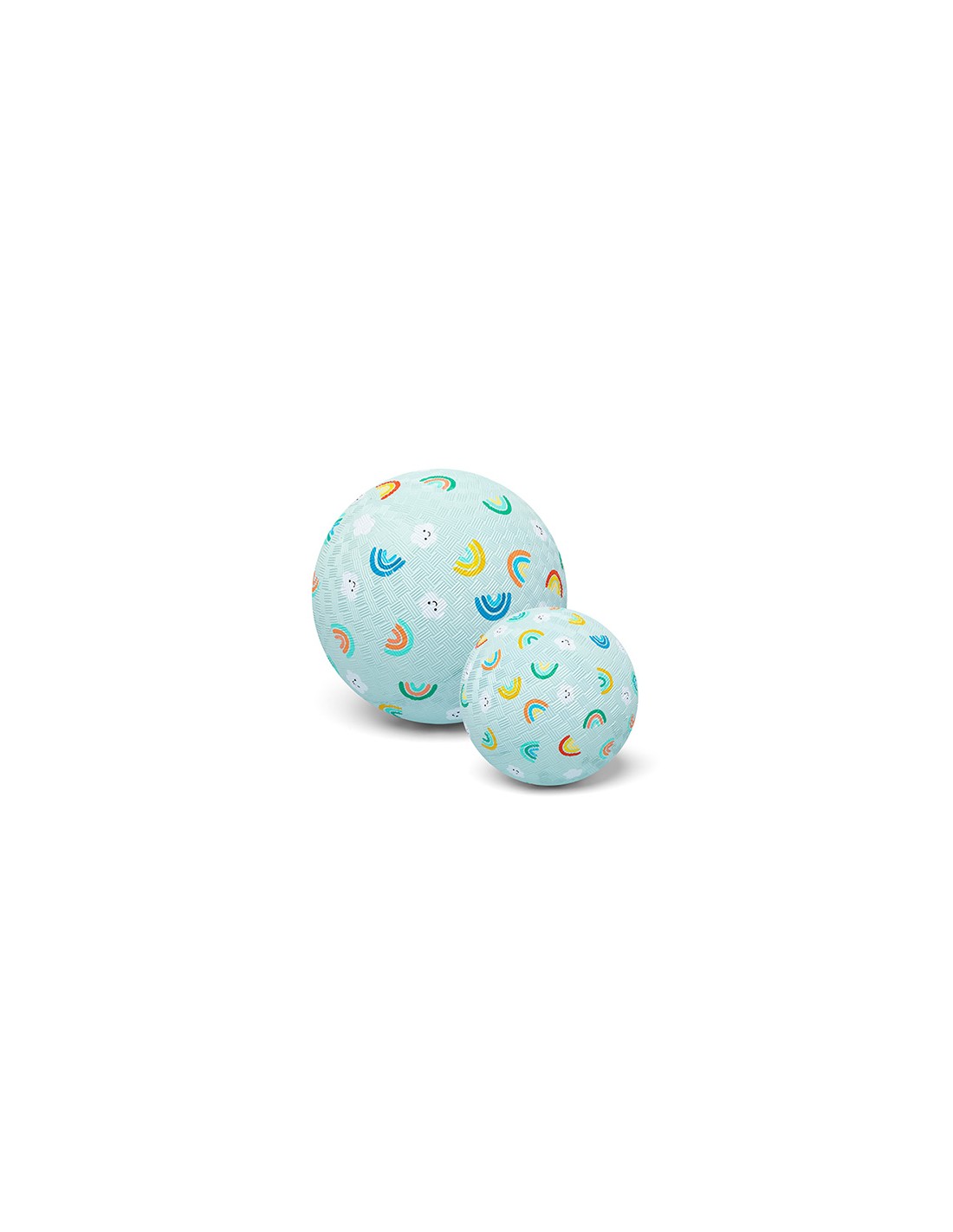 Pelota Arcoiris y Nubes 13 cms