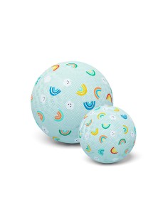 Pelota Arcoiris y Nubes 18 cms