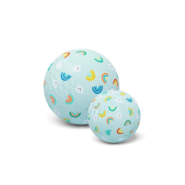 Pelota Arcoiris y Nubes 18 cms