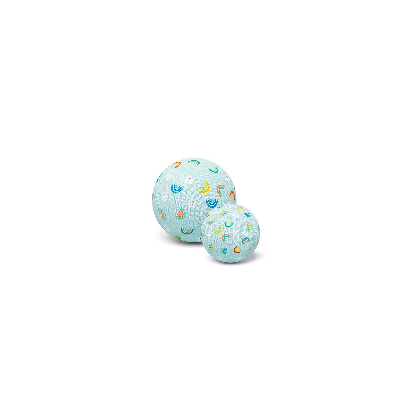 Pelota Arcoiris y Nubes 18 cms