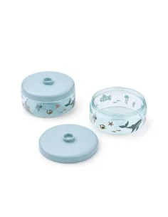 Pack 2 Contenedores Comida Tritan Sea Creatures Sandy 500ml