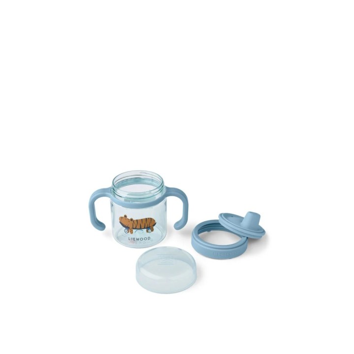 Vaso Aprendizaje Tritán Kylo Fun Beach Blue 280ml