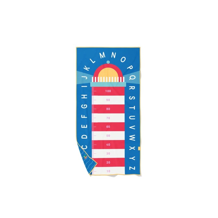 Toalla de Juego de Microfibra 140 x 70cm - Faro Azul