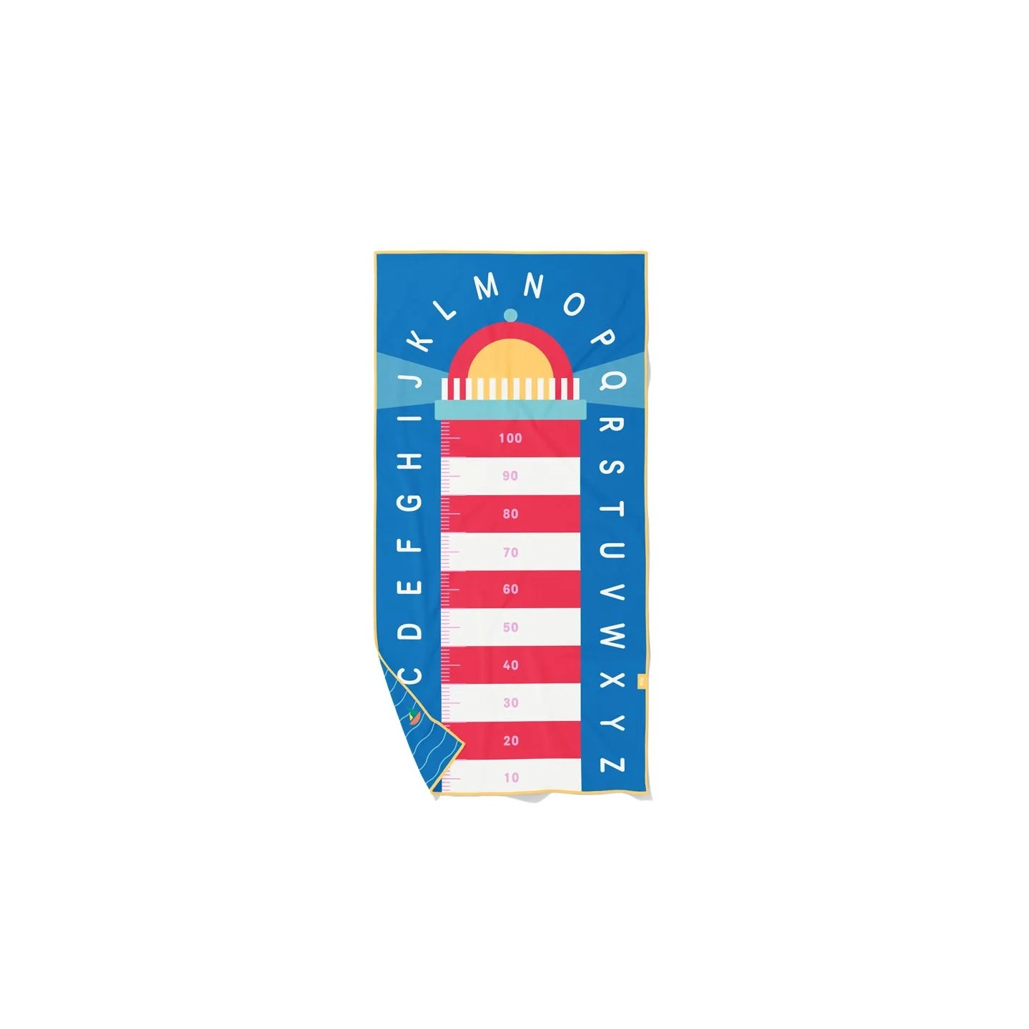Toalla de Juego de Microfibra 140 x 70cm - Faro Azul