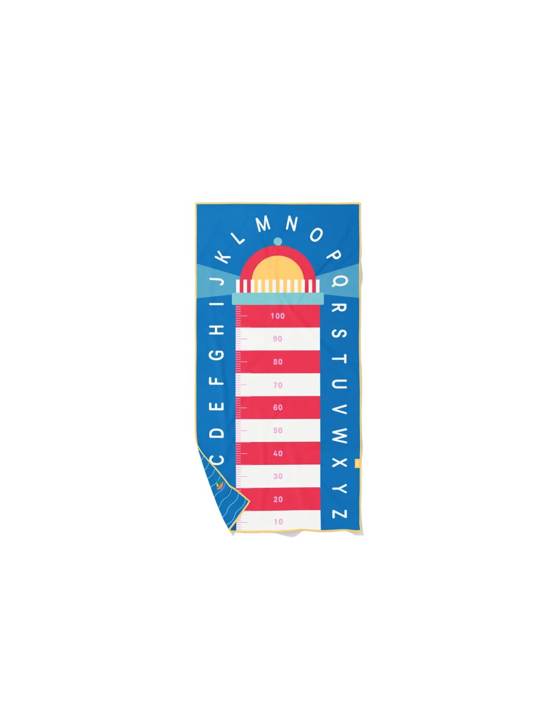 Toalla de Juego de Microfibra 140 x 70cm - Faro Azul
