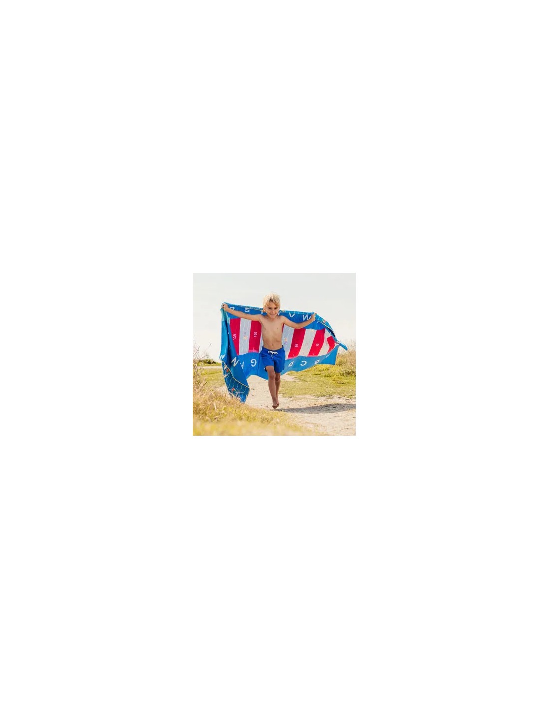 Toalla de Juego de Microfibra 180 x 100cm - Faro Azul