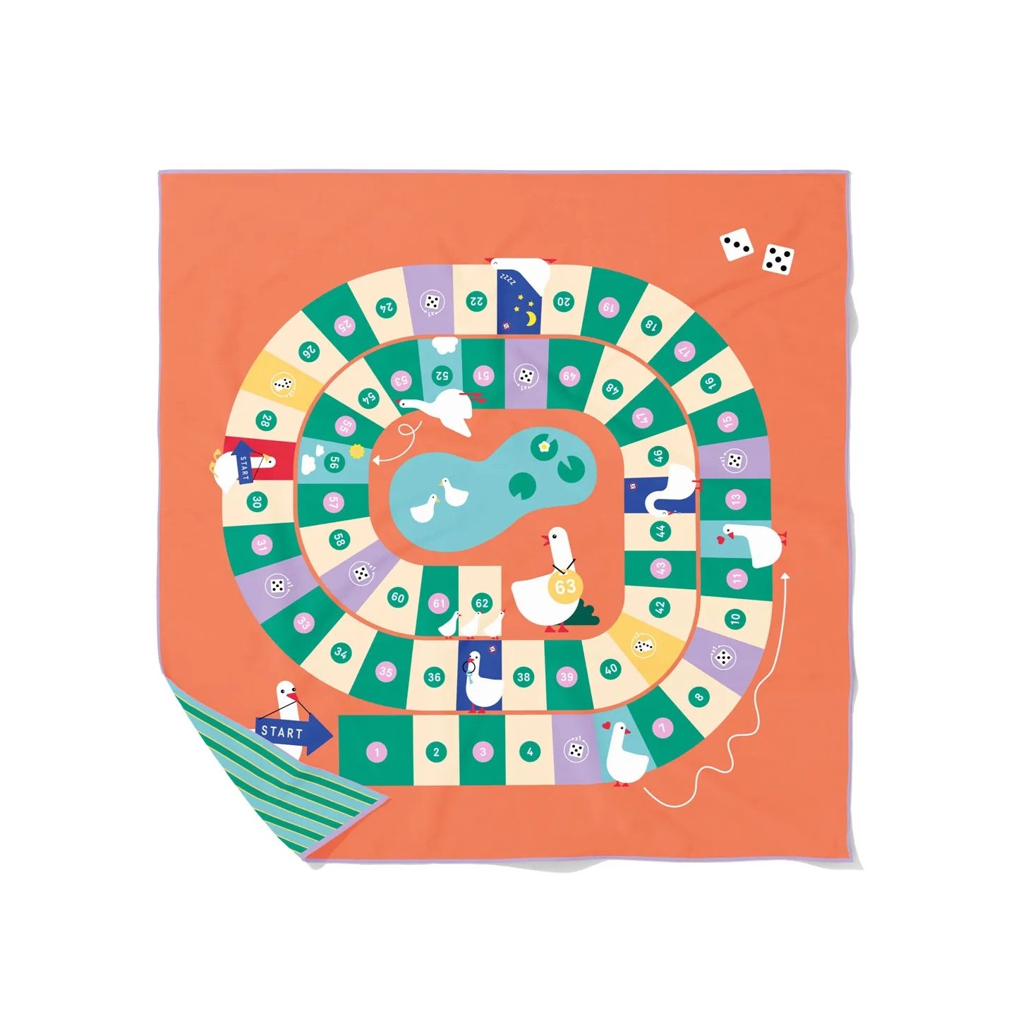 Toalla de Juego de Microfibra XL 180 x 180cm - La Oca