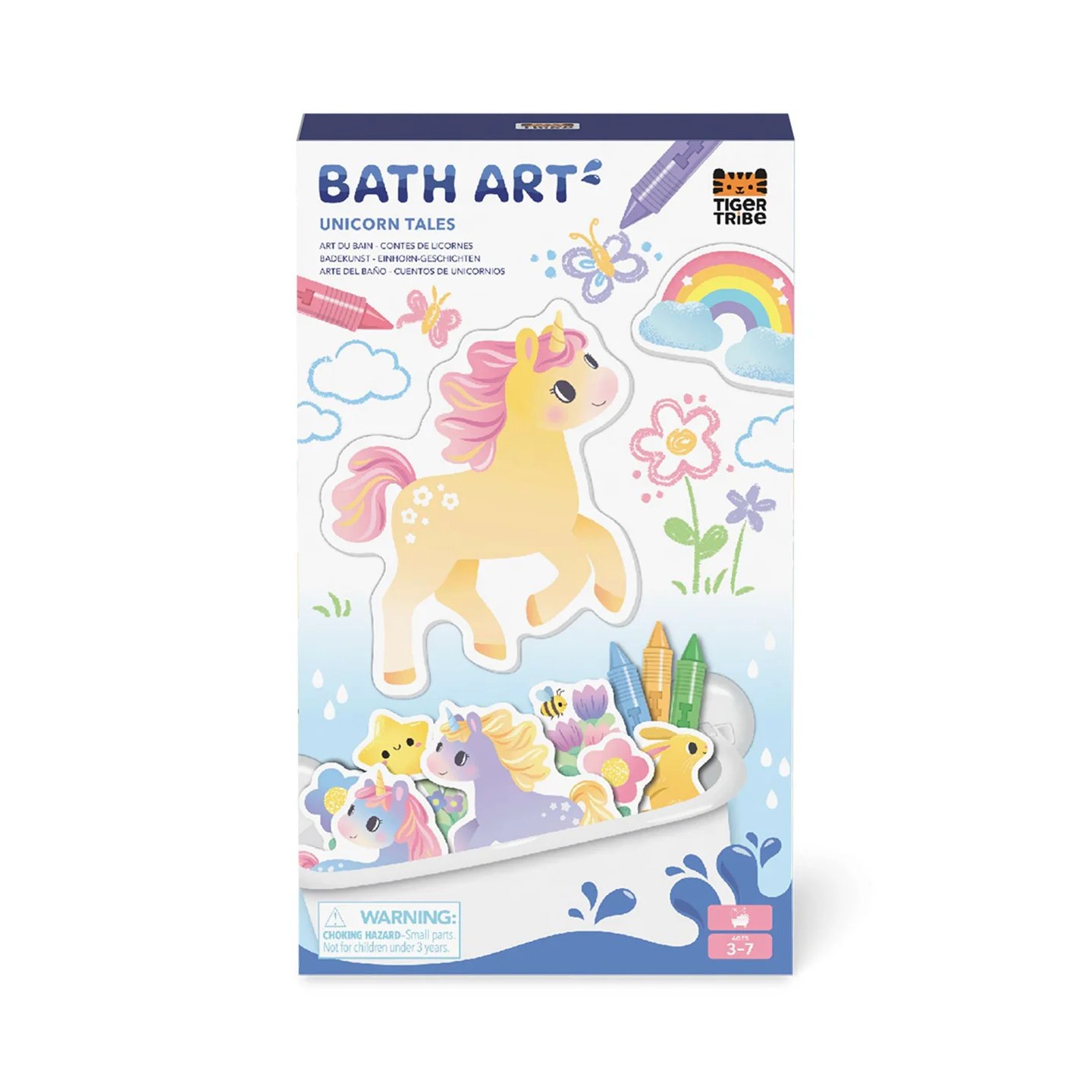 Juego creativo para el baño Unicorn Tales