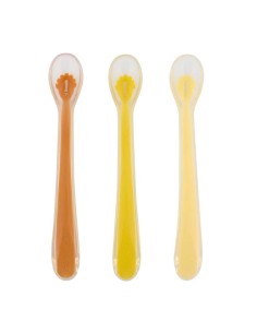 Cucharas de Alimentación para Bebé 3 pack León