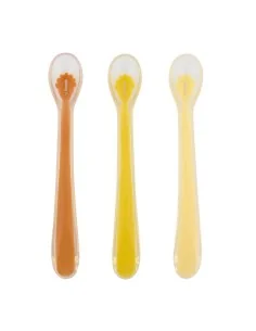 Cucharas de Alimentación para Bebé 3 pack León