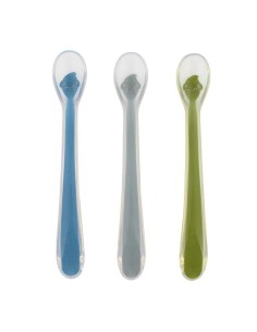 Cucharas de Alimentación para Bebé 3 pack Tiburón