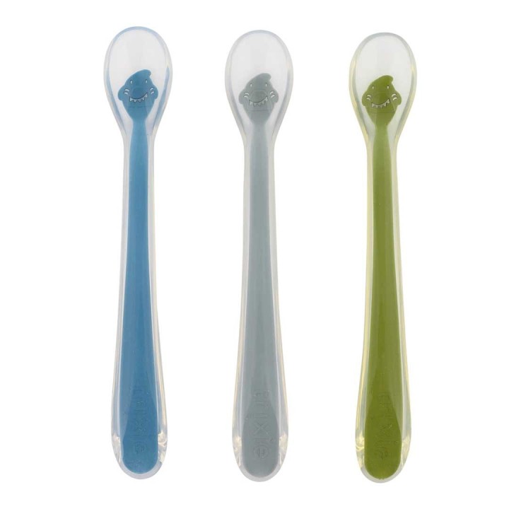 Cucharas de Alimentación para Bebé 3 pack Tiburón