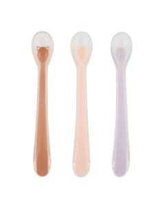 Cucharas de Alimentación para Bebé 3 pack Gato