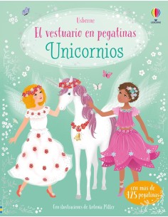 El vestuario en pegatinas - Unicornios