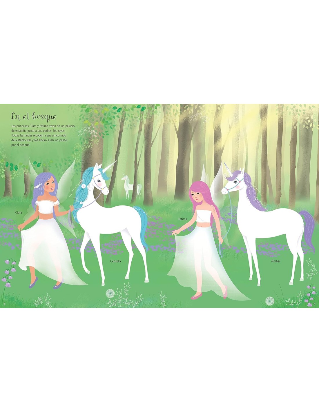 El vestuario en pegatinas - Unicornios