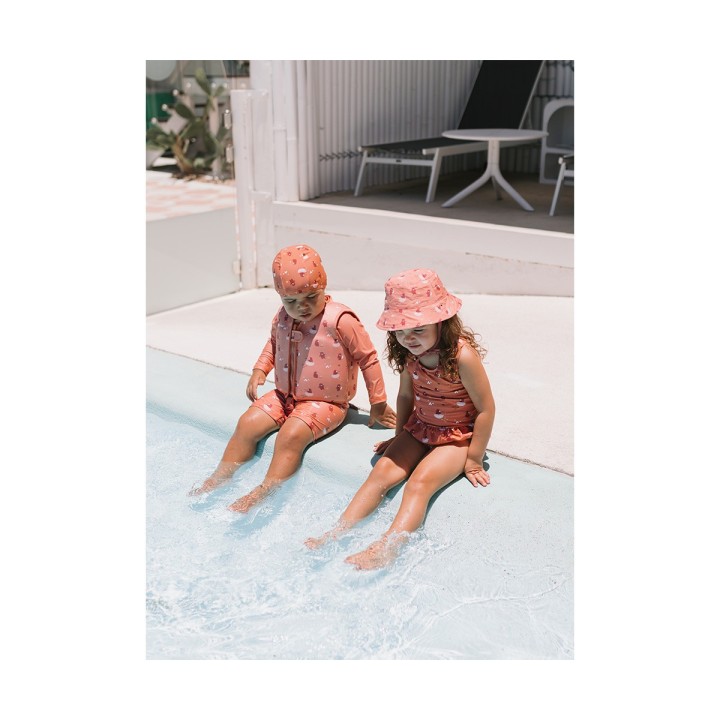 Gorro Natación Infantil Camping