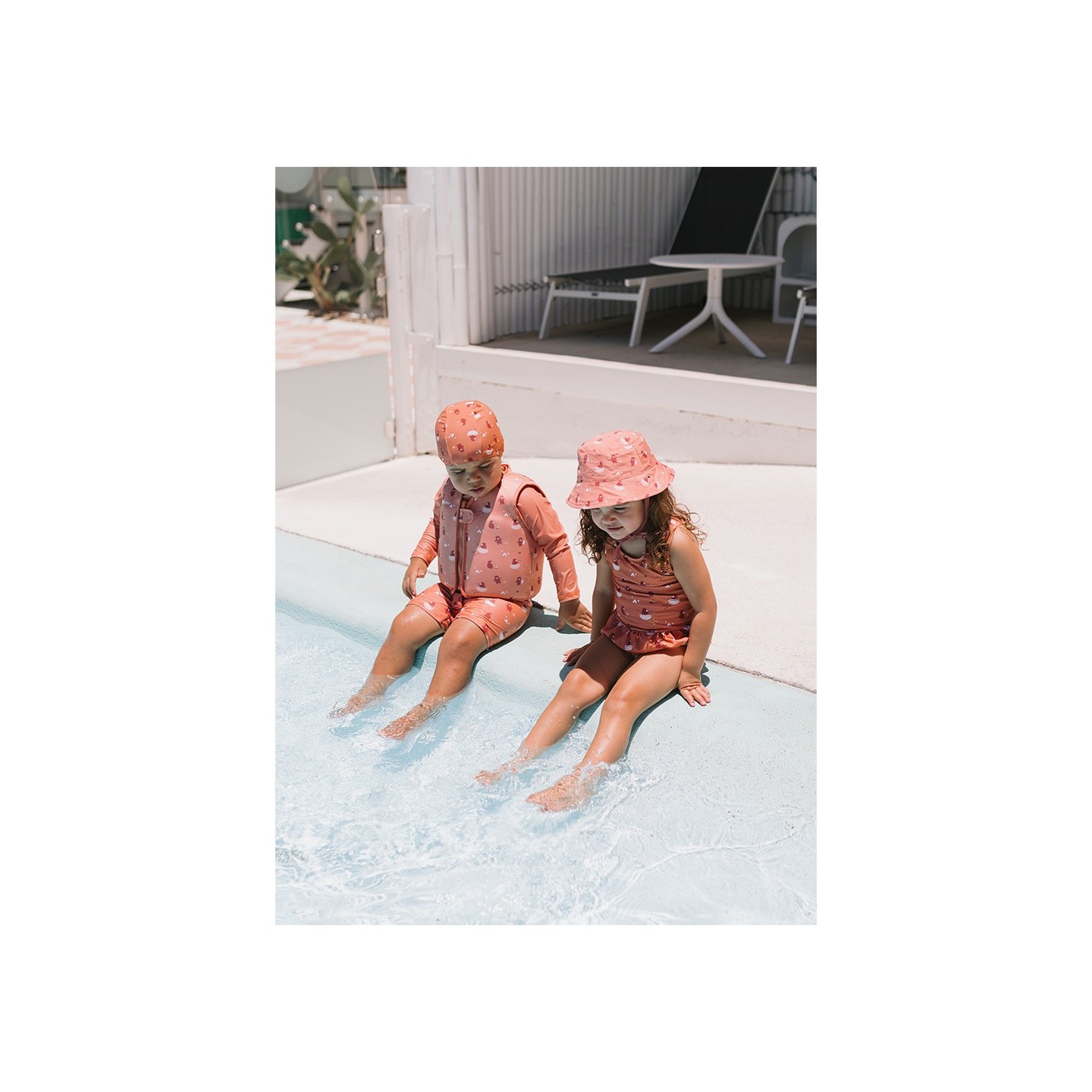 Gorro Natación Infantil Camping