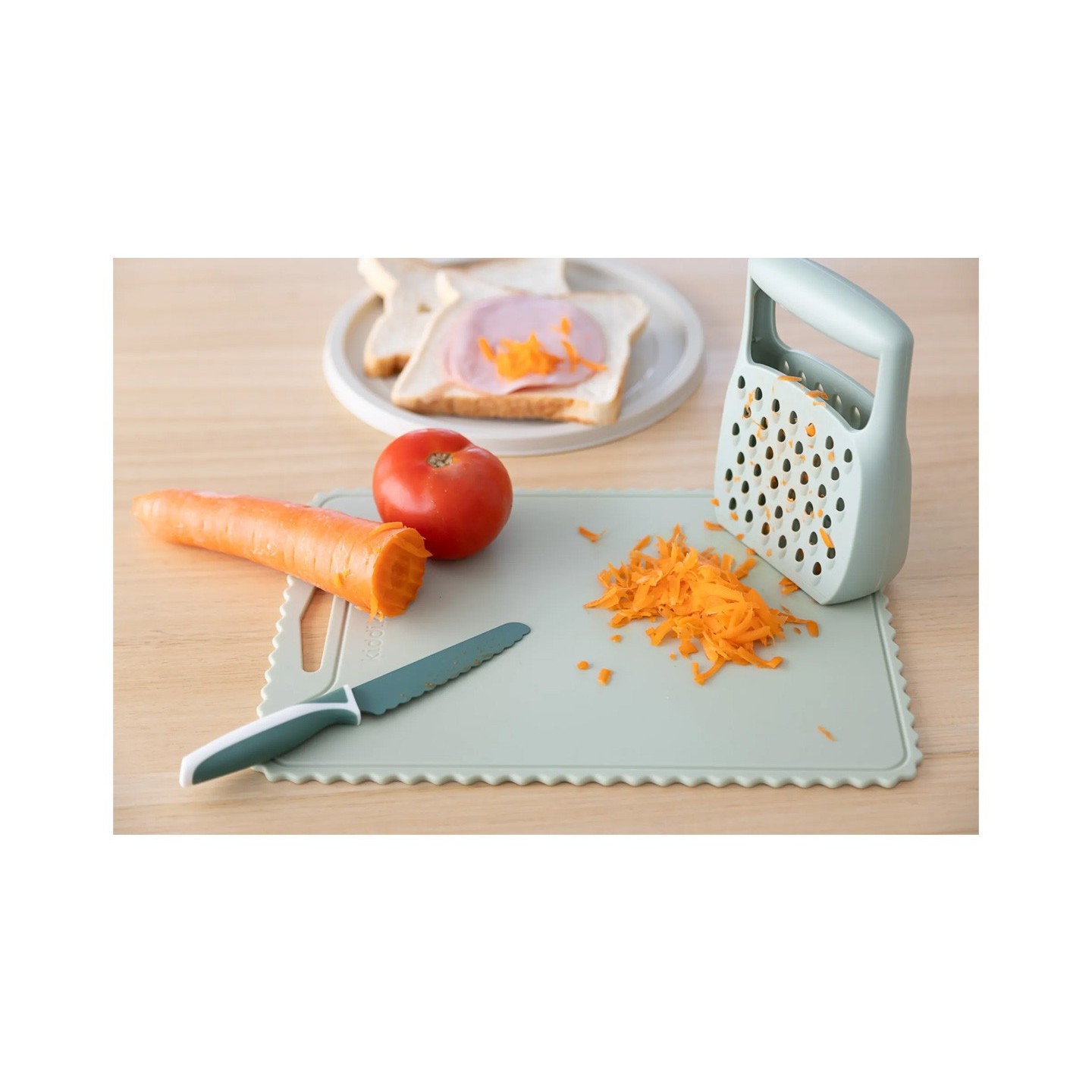 Rallador Infantil Kiddikutter Grater Sage