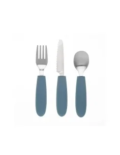 Set de Cubiertos Kiddikutter Sky Blue