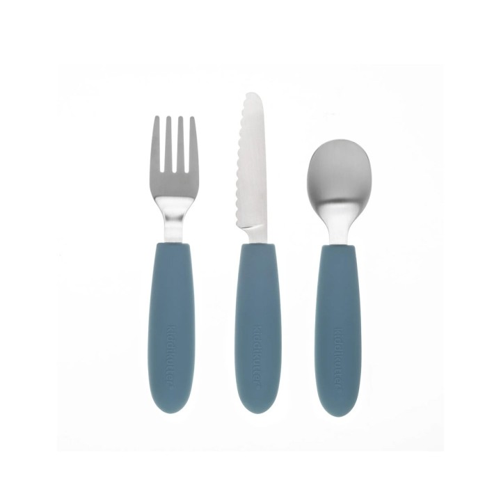 Set de Cubiertos Kiddikutter Sky Blue
