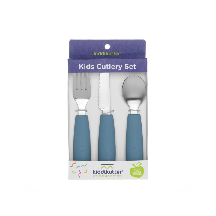 Set de Cubiertos Kiddikutter Sky Blue