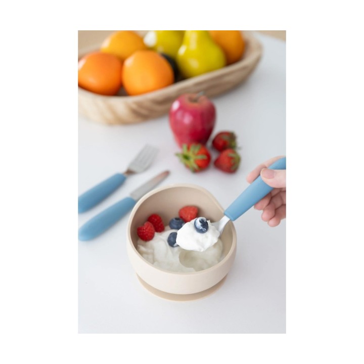 Set de Cubiertos Kiddikutter Sky Blue