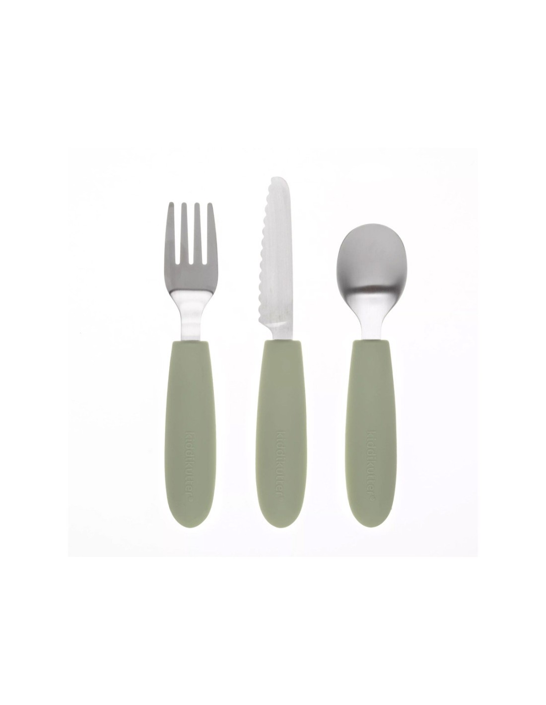 Set de Cubiertos Kiddikutter Sage