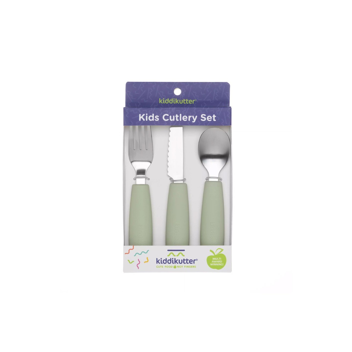 Set de Cubiertos Kiddikutter Sage