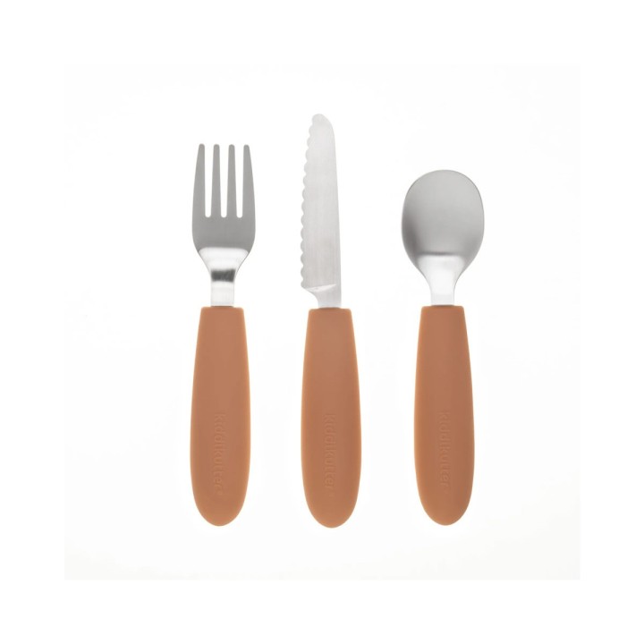 Set de Cubiertos Kiddikutter Peach Fuzz