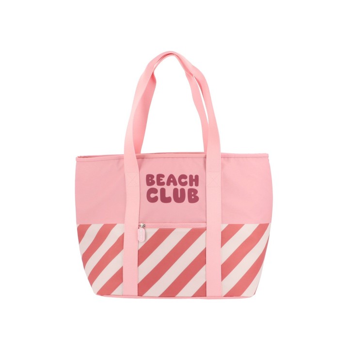 Bolso Tote Nevera Stripes Bloom & Blush