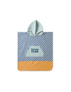 Poncho de Playa Tutete Stripes Blues & Beyond