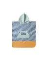Poncho de Playa Tutete Stripes Blues & Beyond