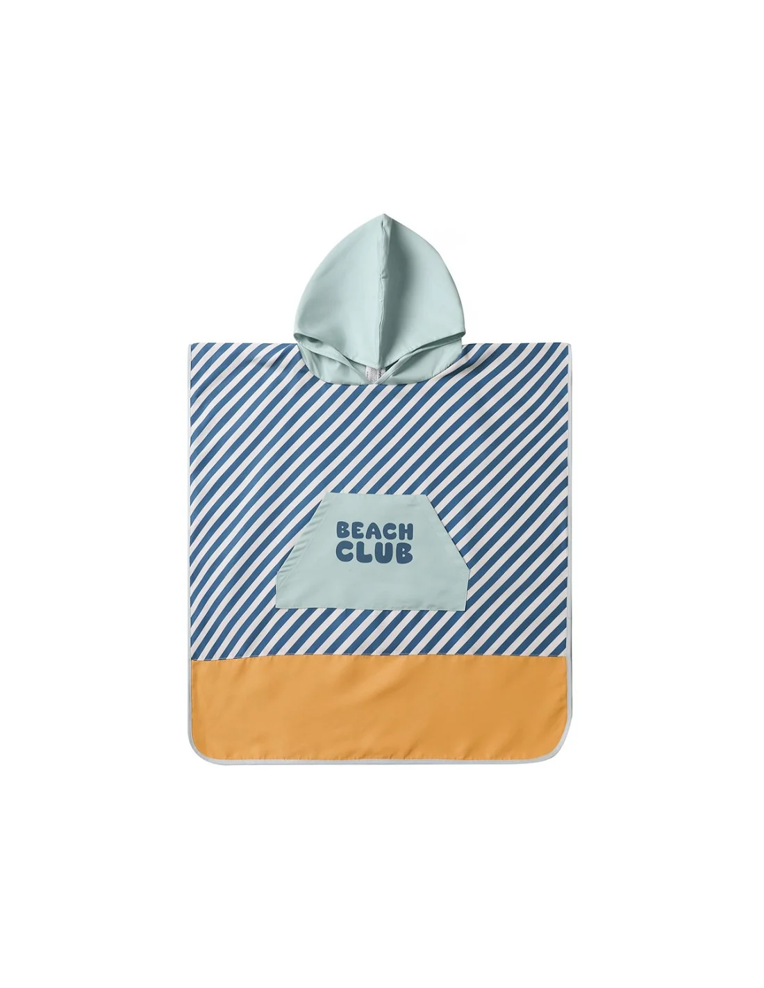 Poncho de Playa Tutete Stripes Blues & Beyond