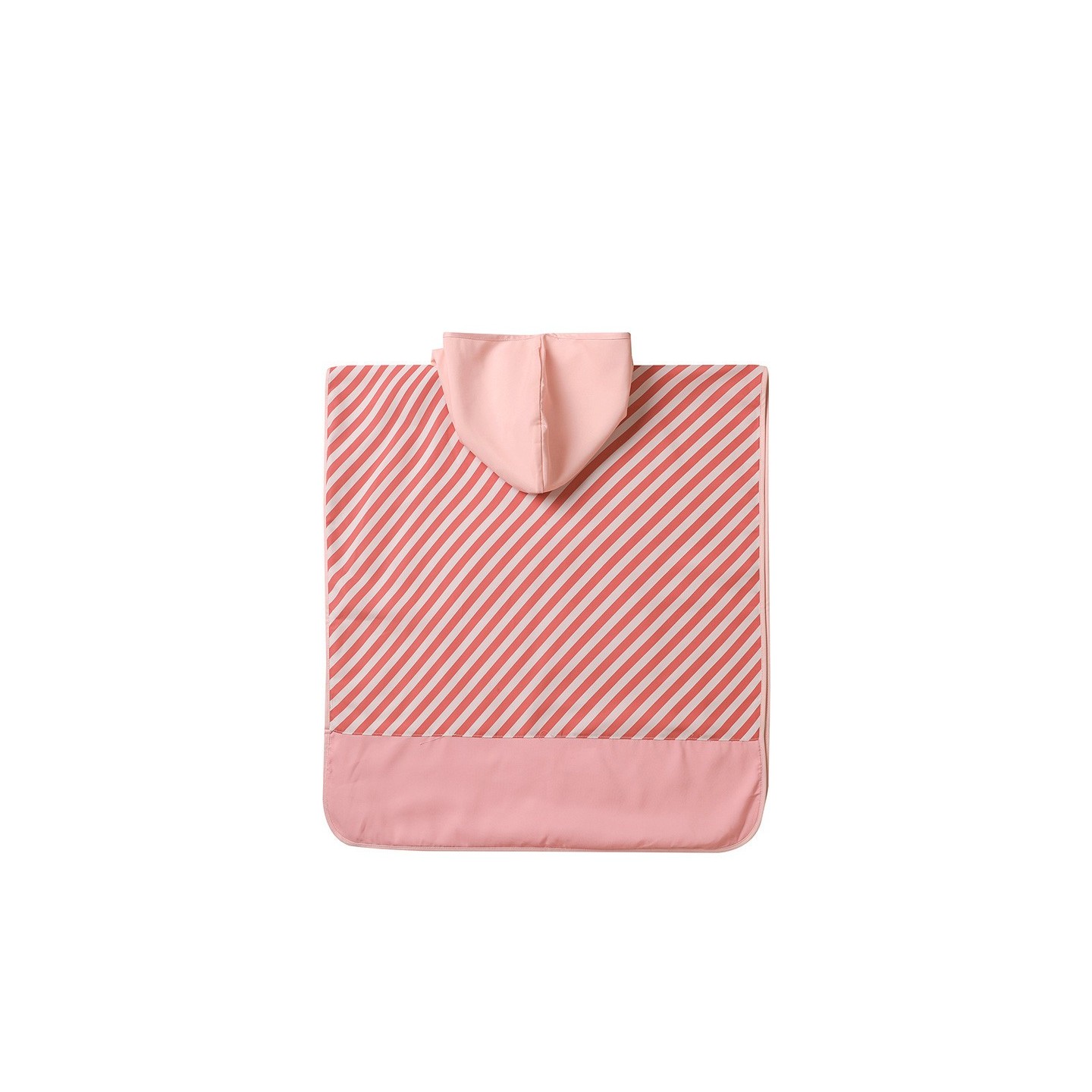 Poncho de Playa Tutete Stripes Bloom & Blush