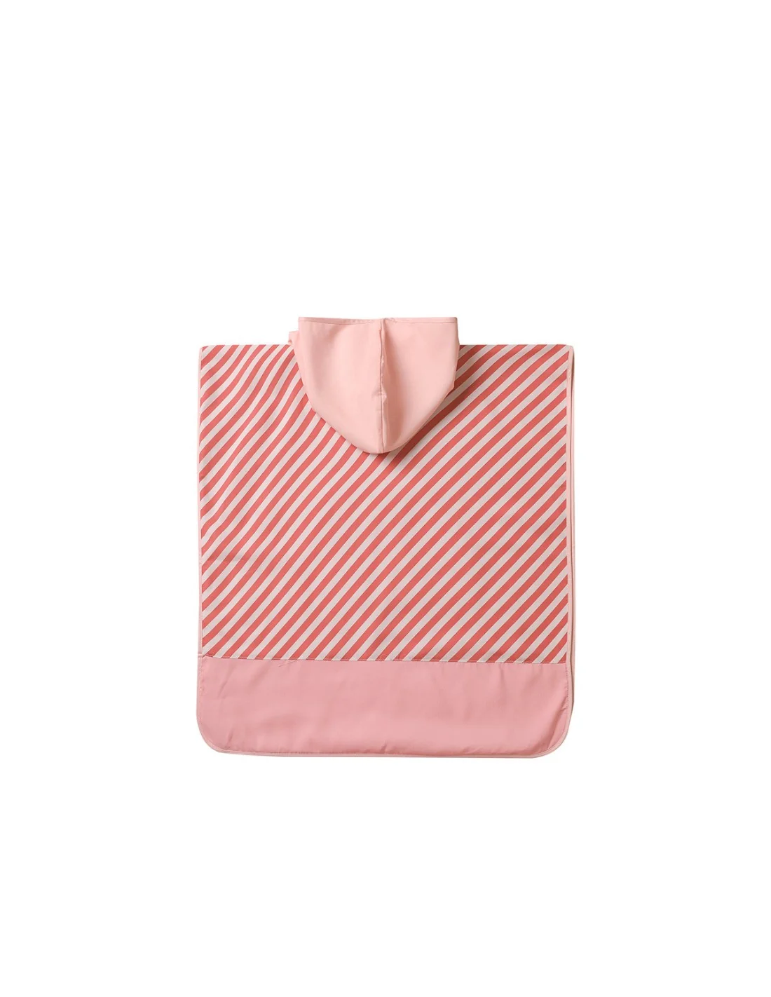 Poncho de Playa Tutete Stripes Bloom & Blush