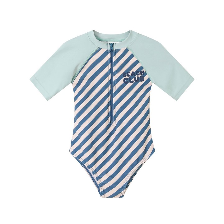 Bañador con Cremallera Tutete Stripes Blues & Beyond