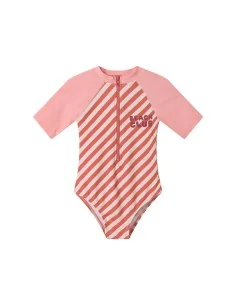 Bañador con Cremallera Tutete Stripes Bloom & Blush