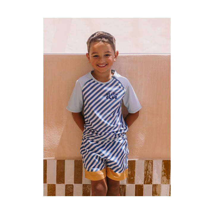 Camiseta Protección Solar Tutete Stripes Blues & Beyond