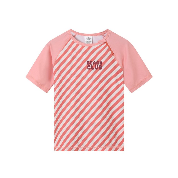 Camiseta Protección Solar Tutete Stripes Bloom & Blush