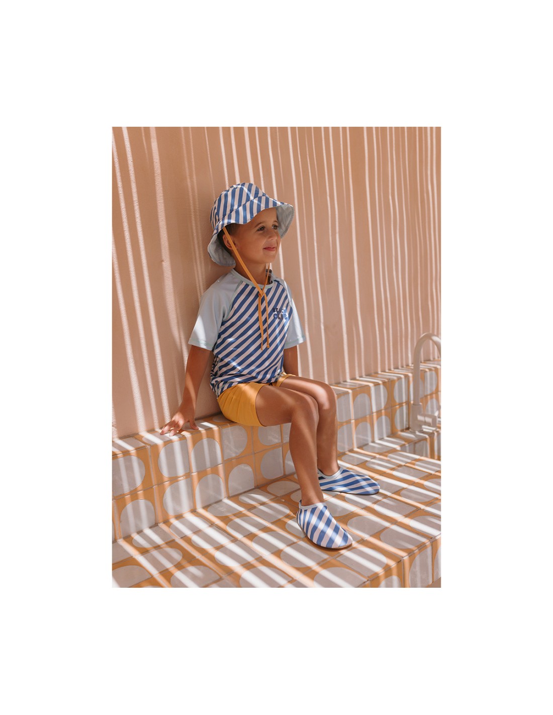 Gorro Reversible Stripes Blues & Beyond