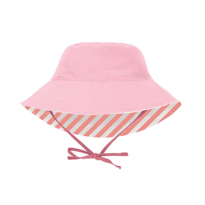 Gorro Reversible Stripes Bloom & Blush
