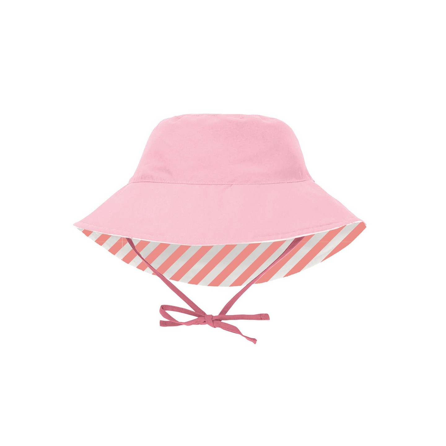 Gorro Reversible Stripes Bloom & Blush