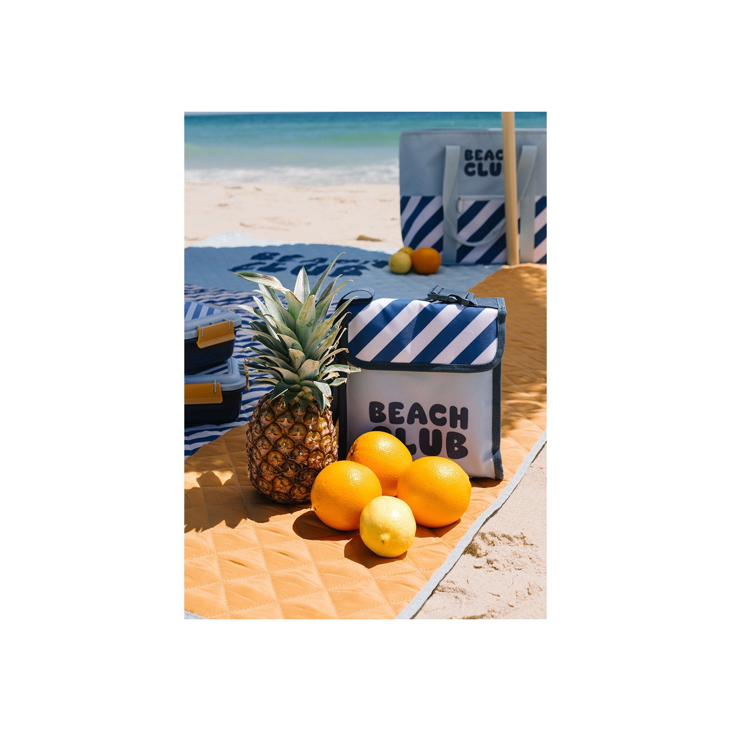 Bolsa Merienda Térmica Stripes Blues & Beyond