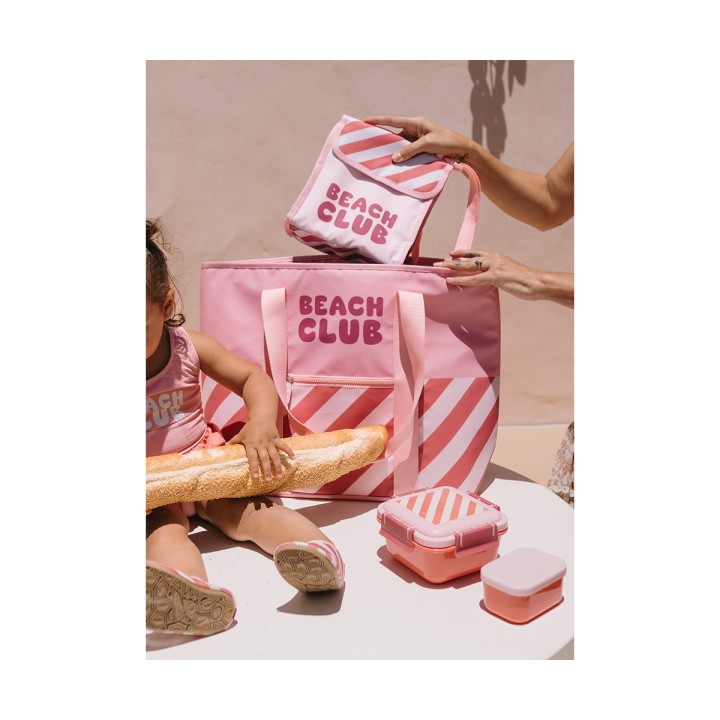 Bolsa Merienda Térmica Stripes Bloom & Blush