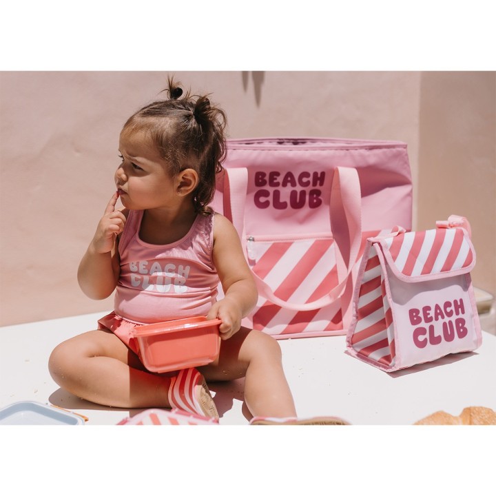 Bolsa Merienda Térmica Stripes Bloom & Blush