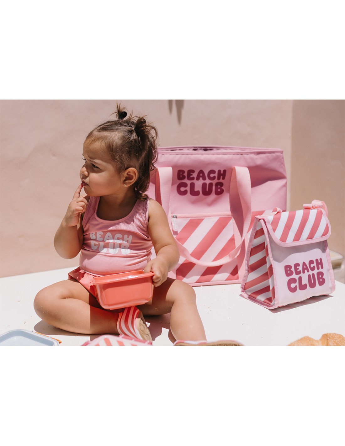Bolsa Merienda Térmica Stripes Bloom & Blush