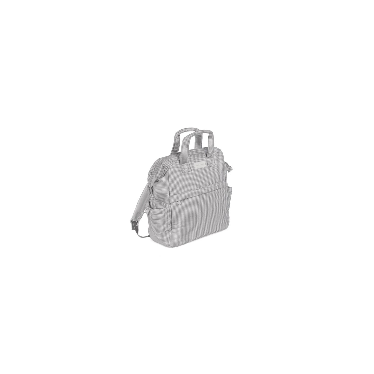 Mochila Little Bloom Vichy Gris