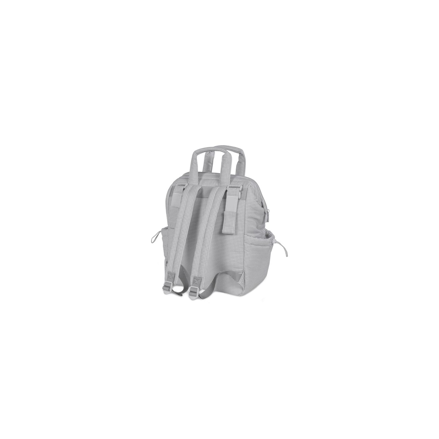 Mochila Little Bloom Vichy Gris